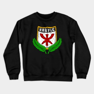 kabyle, kabylie. derber pride, shield and flag. Crewneck Sweatshirt